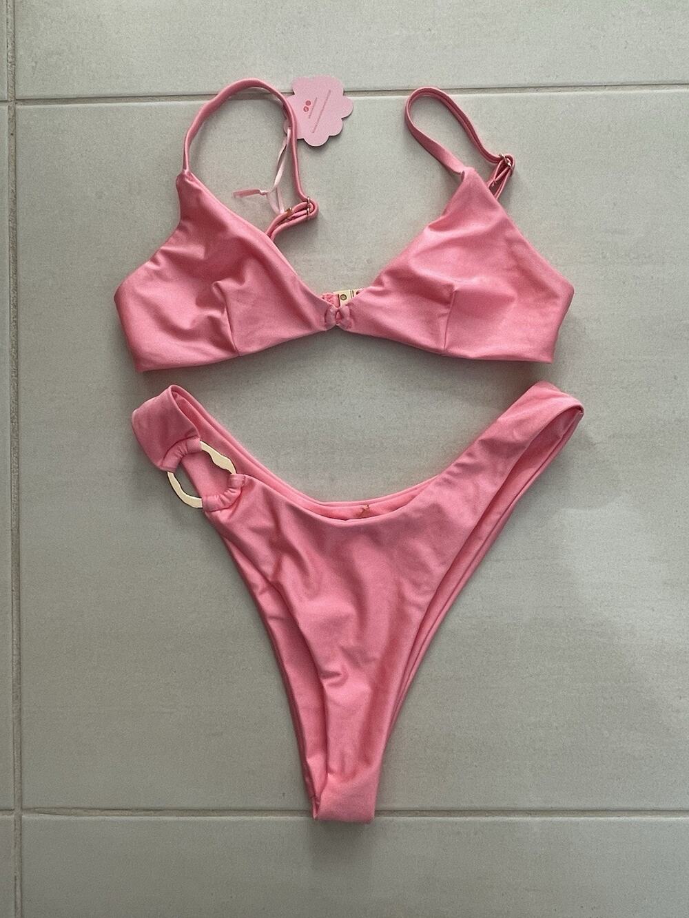 Kamari Swim Bikini Swimsuit Nala Cheeky Swimwear Bubblegum Pink